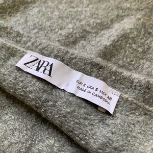 GRAY DRESS BY ZARA